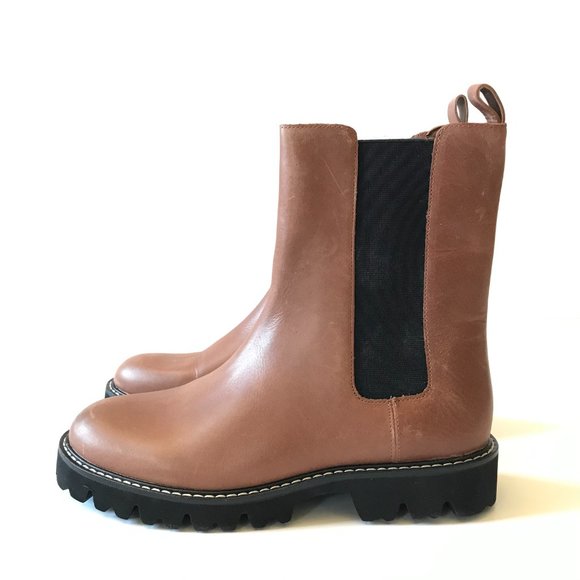 NEW JCrew Gwen Chelsea Boots Booties Womens 6 7.5 8 8.5 9 9.5 10.5 11 Brown - Picture 5 of 10
